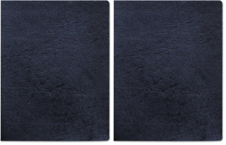 Presentation Covers - Oversize Letter, Navy, 200 Pack (Pack of 2) by Fellowes – 11.25" x 8.75" (Pack of 2), Plastic, Navy, Pack of 2, Model 52136