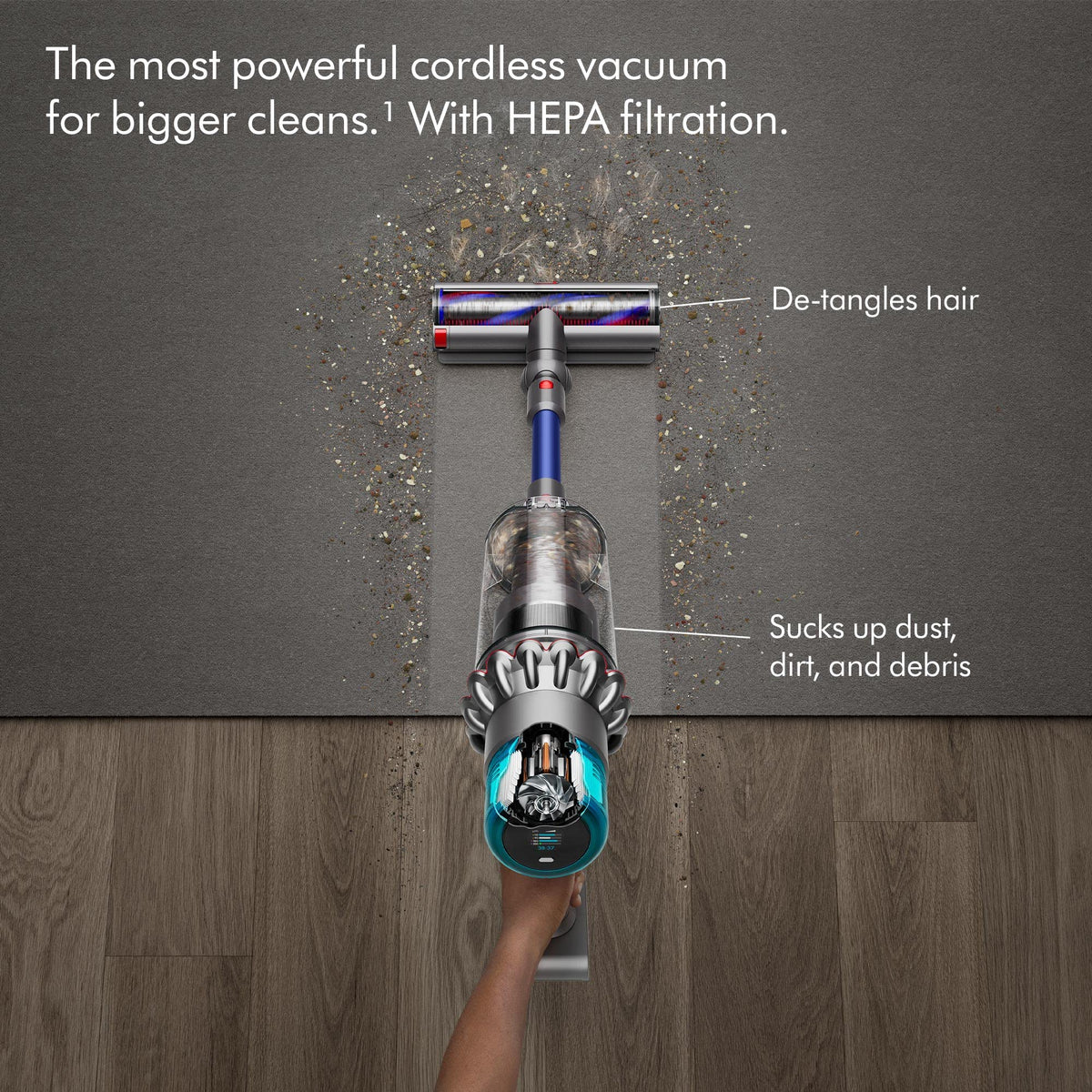 Gen5outsize Cordless Vacuum Cleaner by Dyson – Extra Large, Blue, Model 447923-01-cr