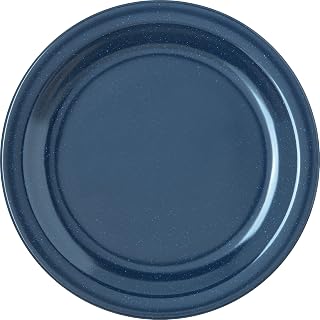 Carlisle FoodService Products Dallas Ware Salad Plate Heavy Duty Melamine Dish for Serving, 7.25", 1 Count, Café Blue