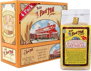 Bob's Red Mill Scottish Oatmeal, 20 Oz (4 Pack)