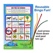 Take Along Fun Travel Kit by Wikki Stix – 8 x 10 x 3 inches, Wax Infused Yarn, Red Case with Multi Color Wikki Stix
