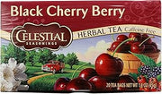 Celestial Seasonings Black Cherry Berry Herbal Tea, 20 Count