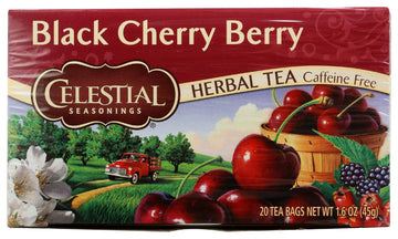 Black Cherry Berry Herbal Tea by Celestial Seasonings – 20 Count (Pack of 1), Model 00637983