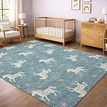 Addison Rugs Chantille ACN2657 Teal 8' x 10' Indoor/Outdoor, Machine Washable, Easy Clean, Non Shedding, Bedroom, Living Room, Dining Room, Kitchen, Patio Rug