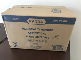 Disposable Bamboo Chopsticks (1000 Pairs)
