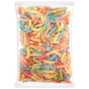 Candy, Sour Large Neon Gummi Worms, 4.5-pound Bag by Albanese – 4.5 Pound (Pack of 1), Assorted
