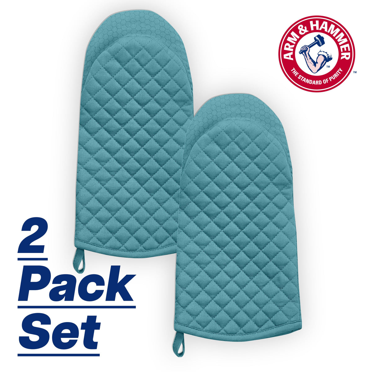 Arm & Hammer Teal / 6.5"x12" / 1 Oven Mitts