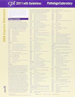 CPT 2011 Express Reference Coding Card Pathology/Laboratory