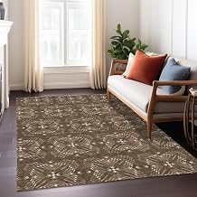 Addison Rugs Chantille ACN2563 Chocolate 10' x 14' Indoor/Outdoor, Machine Washable, Easy Clean, Non Shedding, Bedroom, Living Room, Dining Room, Kitchen, Patio Rug