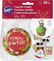 Wilton Santa Clause Cupcake Decorating Kit