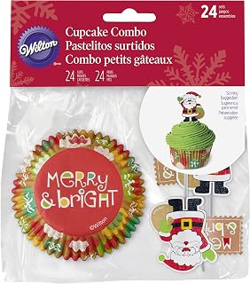 Wilton Santa Clause Cupcake Decorating Kit