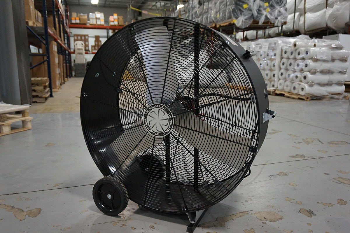 TPI Gray/Black/Silver / 42 / Industrial Table Fans