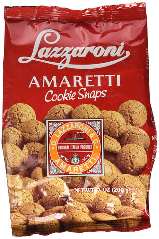 Amaretti Cookie Snaps by (7 ounce) by Lazzaroni – 7 Ounce (Pack of 1), Keh00126731, Model DB-L36F-1CXE