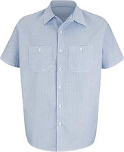 Red Kap Men's Industrial Short Sleeve Work Shirt