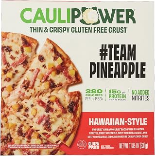 CAULIPOWER Hawaiian Style Cauliflower Crust Pizza, 11.85 OZ