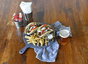 Disposable Taco Taxi by Tablecraft – 3.5" x 2.5" x 1.8", Poplar Wood, Brown, Model 10516