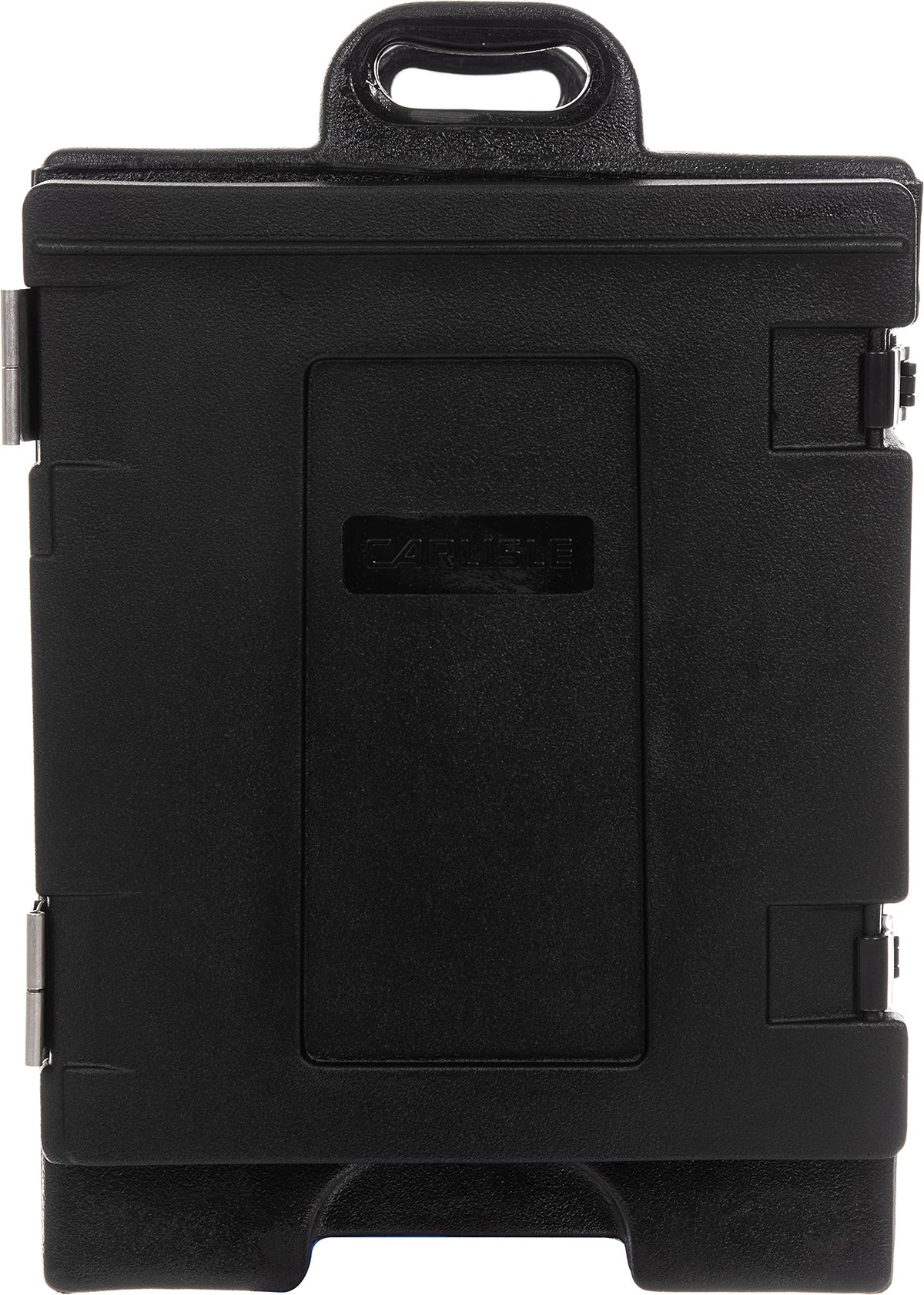 Cateraide Front Loading Insulated Food Pan Carrier by Carlisle FoodService Products – 5 Pan Capacity, 2.5 inches, Plastic, Black, Model PC300N03