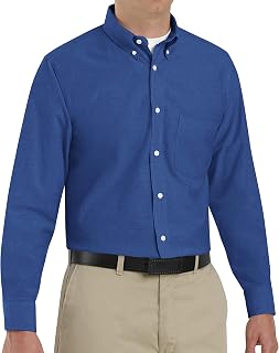 Men's Red Kap Men's Long Sleeve Executive Oxford Dress Shirt