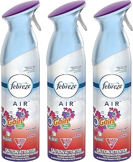 Febreze Air Freshener Spray - Gain Moonlight Breeze - Net Wt. 8.8 OZ (250 g) Per Bottle - Pack of 3 Bottles