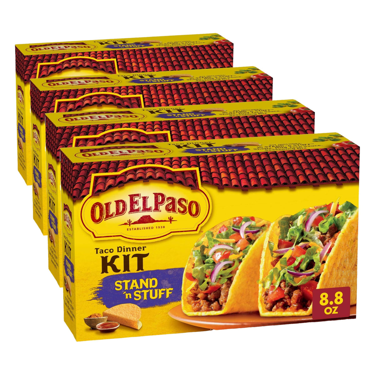 Old El Paso Taco / 8.8 Ounce (Pack of 4) / 1 Taco Sauce