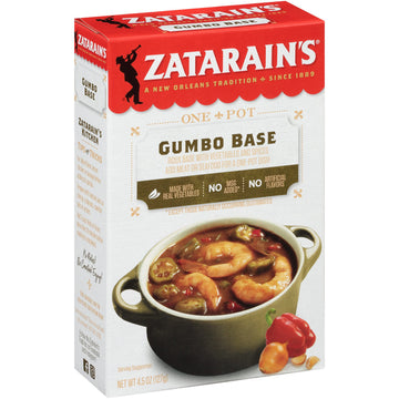 Gumbo Base by Zatarain's – 4.5 Ounce (Pack of 8), Pack of 8
