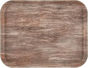 Cambro 1418DCET830 Décor Series EpicTread Camtray 14" x 18" Light Oak Case of 12