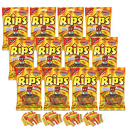 Rips Rainbow Bite Size Sugar Candy by FOXCUP – 4.0 Ounce (Pack of 12), Multicolor, Pack of 12