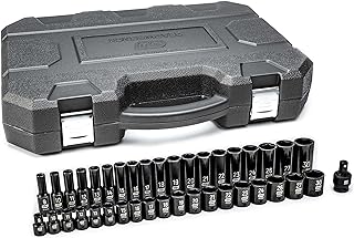 GEARWRENCH 39 Piece 1/2" Dr Standard/Deep Impact Metric Socket Set | 84948N