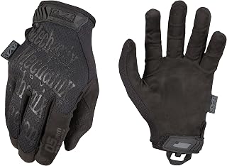 Mechanix Wear Original 0.5mm High Dexterity Covert Tactical Gloves (Medium, Black)