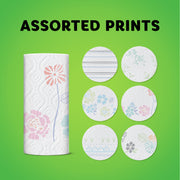 Bounty White / 1 / 60 Sheets per Roll (Pack of 6 Rolls) Paper & Plastic