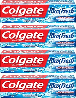 Colgate Freshness Max Fresh Toothpaste - 150 G (Buy 3 Get 1 Free, Peppermint Ice) (5.2 Ounce)