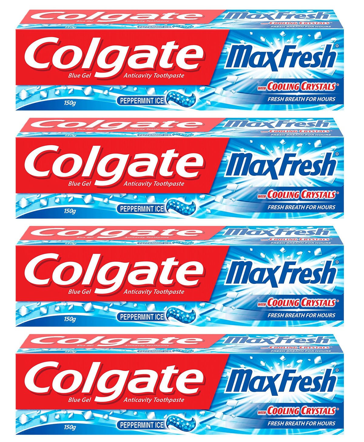 Freshness Max Fresh Toothpaste - 150 G (Buy 3 Get 1 Free by Colgate – 5.2 Ounce (Pack of 1), Model COMBO2