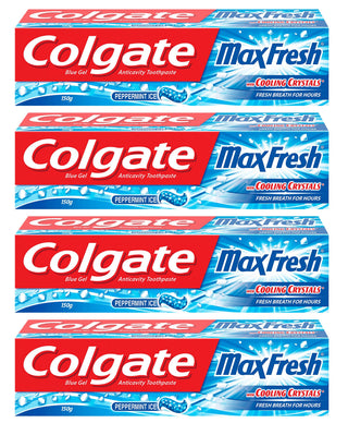 Freshness Max Fresh Toothpaste - 150 G (Buy 3 Get 1 Free by Colgate – 5.2 Ounce (Pack of 1), Model COMBO2