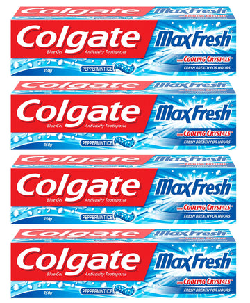 Freshness Max Fresh Toothpaste - 150 G (Buy 3 Get 1 Free by Colgate – 5.2 Ounce (Pack of 1), Model COMBO2