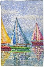 Sailboat Colors Kitchen Towel - 16x25