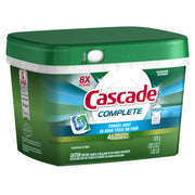 Complete ActionPacs Dishwasher Detergent Fresh Scent 46 Count by Cascade – Commercial Grade