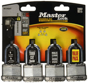 Magnum Keyed Padlock by Master Lock – 1 Pack, Stainless Steel, Silver, Model M1XQLF