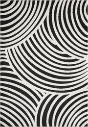 Abani 5x8 / Cream & Black / Modern Area Rugs
