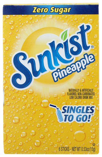 Zero Sugar Singles-to-Go by Sunkist – 6 sticks