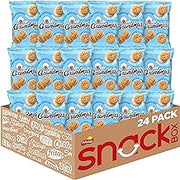Grandma’s Mini Cookies, Vanilla Sandwich Crème Cookies, 3.71 oz Cookie Bag, (24 Pack) (Packaging May Vary)