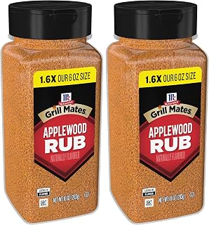 McCormick Grill Mates Applewood Rub, 10 oz (Pack of 2)
