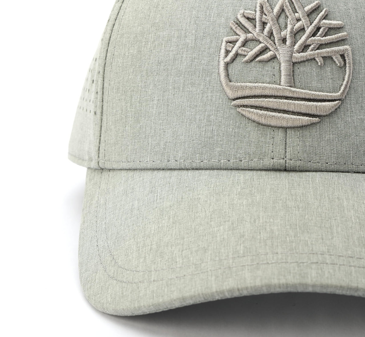 Technical Laser Cut Baseball Cap by Timberland – Plastic, Medium Grey, Model 29TB0A1F54