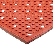Notrax 3' Width x 2' Length / Red / 1 Floor Mats & Matting