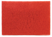 3M 12" W x 18" L / Red / 1 Floor Machine Pads