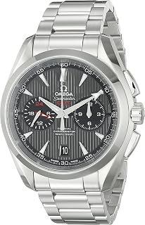 Omega Men's 23110435206001 AquaTerra Analog Display Swiss Automatic Silver Watch
