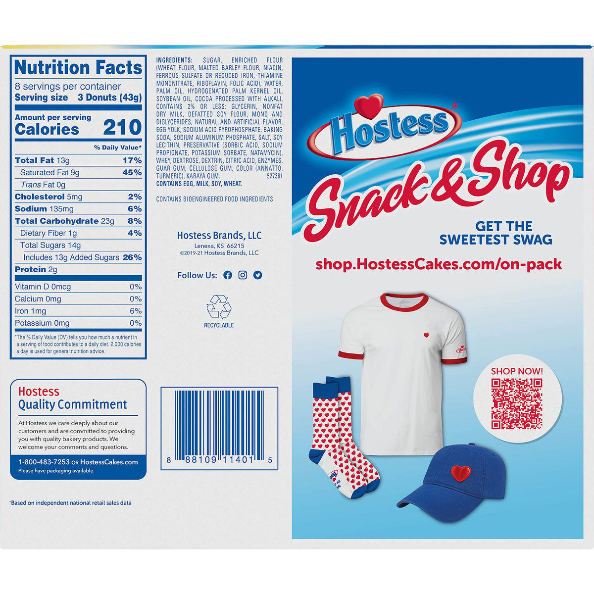 Frosted Donettes by Hostess – 12 Ounce