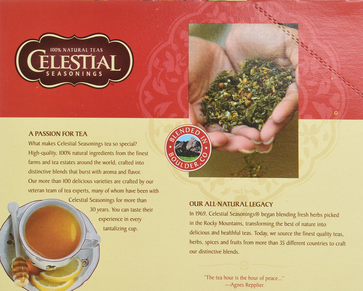 Green Tea K-Cup 48 Count Case by Celestial Seasonings – Pack of 2
