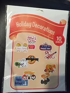 Cosco HOLIDAY SIGNS 10 PACK 10.5" X 7.5" #098268