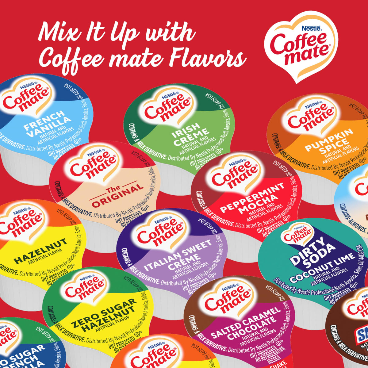 Coffee Mate 360 Count / Half&Half / 360 Count (Pack of 1) Coffee Creamers
