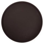 Winco 16 / Round / Brown Serving Trays